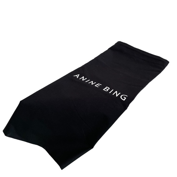 New! Anine Bing Black Duster Bag -size: 17.75” x 17.25" - Picture 6 of 6